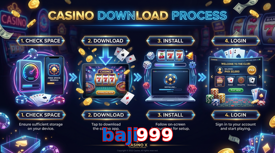 Game list for Baji999 download section